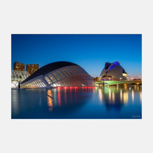 Valencia Architecture of the Ciudad de las Artes y las Ciencias (City of Arts and Sciences)