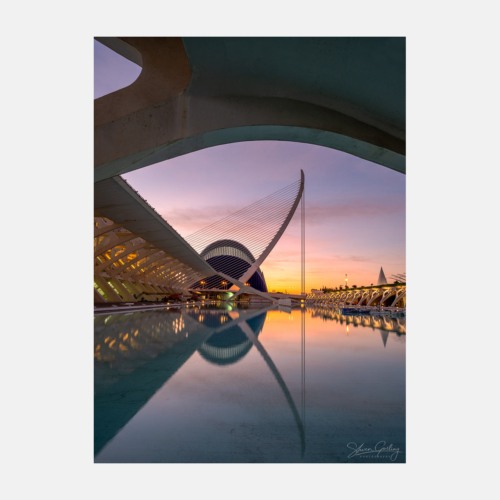 Valencia Architecture of the Ciudad de las Artes y las Ciencias (City of Arts and Sciences)