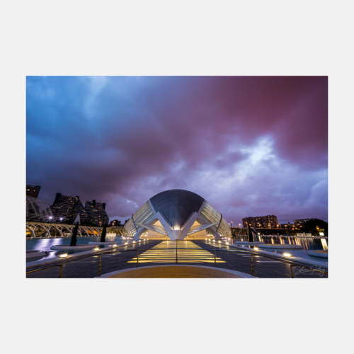 Valencia Architecture of the Ciudad de las Artes y las Ciencias (City of Arts and Sciences)