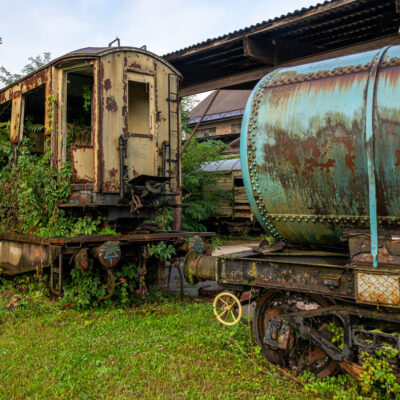 Slovenia Photography Tour and Workshop - Derelict railway fiddle yard